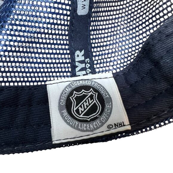 Tampa Bay Lightning Zephyr Trucker Snapback Hat Cap Retro Dad Mesh NHL Hockey - Picture 8 of 10